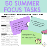 50 Summer Focus Tasks
