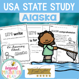 50 States Project | Alaska Facts Activities Worksheets Rea