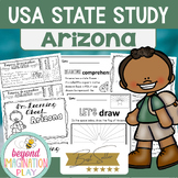 50 States Project | Arizona Facts Activities Worksheets Re