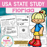 50 States Project | Florida Facts Activities Worksheets Re