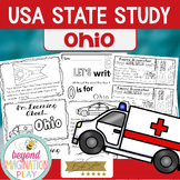 50 States Project | Ohio Facts Activities Worksheets Readi