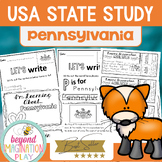 50 States Project Pennsylvania Facts Activities Worksheets