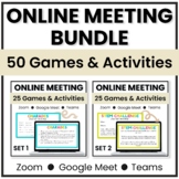 50 Google Meet & Zoom Games | Virtual Meeting Games & Acti