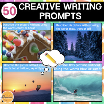 Preview of 50 Visual Creative Writing Prompts