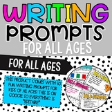 50 Writer's Notebook/Bell-Ringer Prompts Your Kids Will Love! 