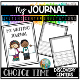 Writing Journal Paper with Sentence Writing Cues, Kinderga