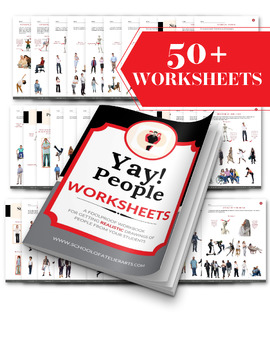 Preview of 50+ Yay! People Worksheets - DEI Reviewed - English & Spanish