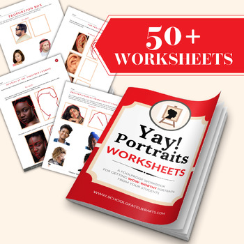 Preview of 50+ Yay! Portraits Worksheets - DEI Reviewed - Spanish & English