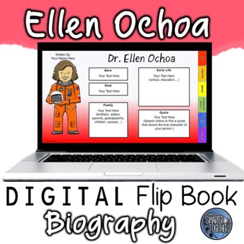 Preview of Ellen Ochoa Digital Biography Template