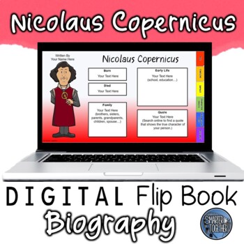 Preview of Nicolaus Copernicus Digital Biography Template