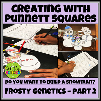 Preview of Winter Punnett Squares Activity - Frosty Genetics - Part 2