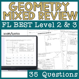 Geometry EOC Review Mixed Concepts Packet Florida Best Lev