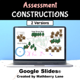 Geometric Constructions Digital Assessment Google Slides