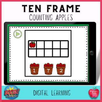 Preview of Back to School Distance Learning Counting to 10