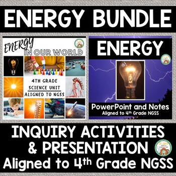 Preview of Energy:  Inquiry Unit and PowerPoint and Notes Bundle
