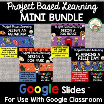Preview of Project Based Learning Mini Bundle for Google Classroom™ (Distance Learning)
