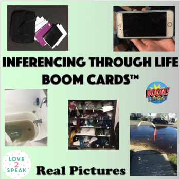 Preview of Inferencing Through Life Boom Cards ™