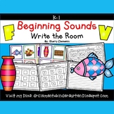 Beginning Sounds Letters F and V