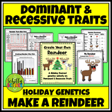 Christmas Dominant and Recessive Traits - Reindeer Genetic