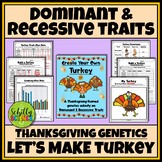 Dominant and Recessive Traits - Thanksgiving Turkey Geneti