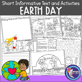 Earth Day Short Non-fiction Text and Activities
