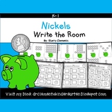 Nickels Write the Room | Counting Money