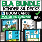 Kindergarten Reading Foundation Skills Boom Cards RF.K
