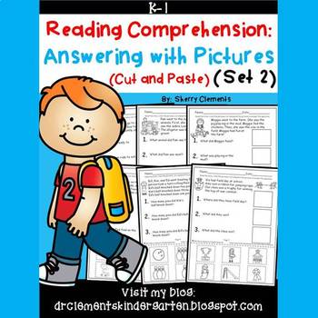 Preview of Reading Comprehension Passages | Questions | Cut and Paste