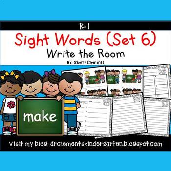 Sight Words by Sherry Clements | Teachers Pay Teachers