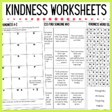 After Testing Packet - Kindness Worksheets / Activities - 