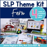 Preschool Speech & Language Therapy: Farm Theme Kit