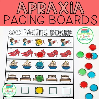 Preview of Apraxia Pacing Boards