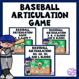 Boom Cards Baseball Articulation Game for Initial Sounds BUNDLE