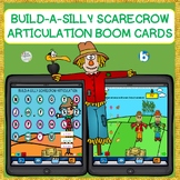 Build-A-Silly Scarecrow Articulation BOOM CARDS™-25 sounds