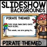 Google Slides Templates for Teachers Pirate Themed