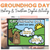 Groundhog Day Reading Comprehension Digital Activities
