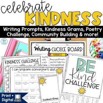 kindness writing assignment