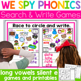 Long Vowel Silent E Worksheets & Magic E Games | Phonics P