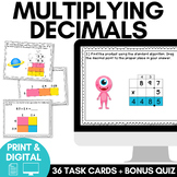 Multiplying Decimals Digital Task Cards 5.NBT.7