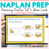Naplan Online Prep Numeracy Test 4 Digital Boom Cards Year