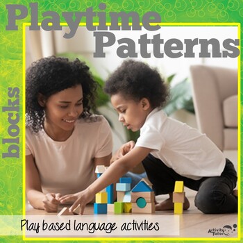 Preview of Play-based Language Activities for Blocks | Parent education Video & Handouts