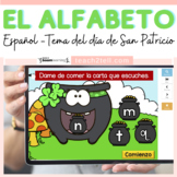 Spanish Alphabet Recognition El Alfabeto St Patricks Day Activity