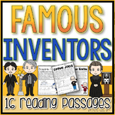 Famous Inventors Reading Passages