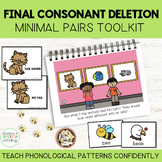 Final Consonant Deletion Minimal Pairs: Teach Phonology St