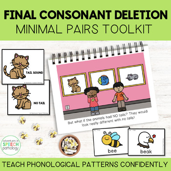 Preview of Final Consonant Deletion Minimal Pairs Toolkit