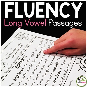 Preview of Fluency and Comprehension Passages with Long Vowels