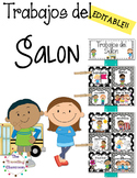 Trabajos del Salon - Editable Spanish Classroom Jobs
