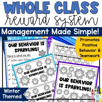 Preview of Winter Whole Class Behavior Management Plan Positive Incentive