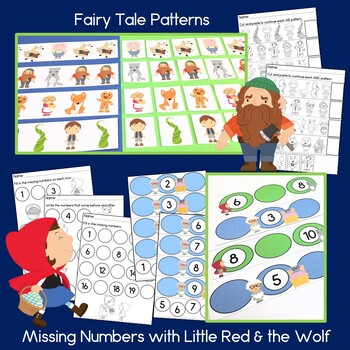 fairy tale math centers for preschool and kindergarten tpt