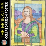 The Mona Lisa by Leondardo Da Vinci Collaboration Poster